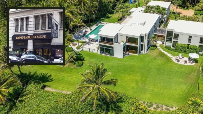 Barnes & Noble founder finds buyer for $96M Palm Beach home