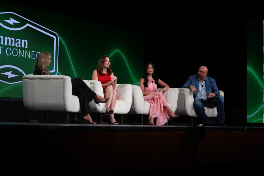 Jackie Soto, Masheed Parsons, Gary Ashton and Delinda Crampton at Inman Connect in Las Vegas | Image by AJ Canaria Creative Services